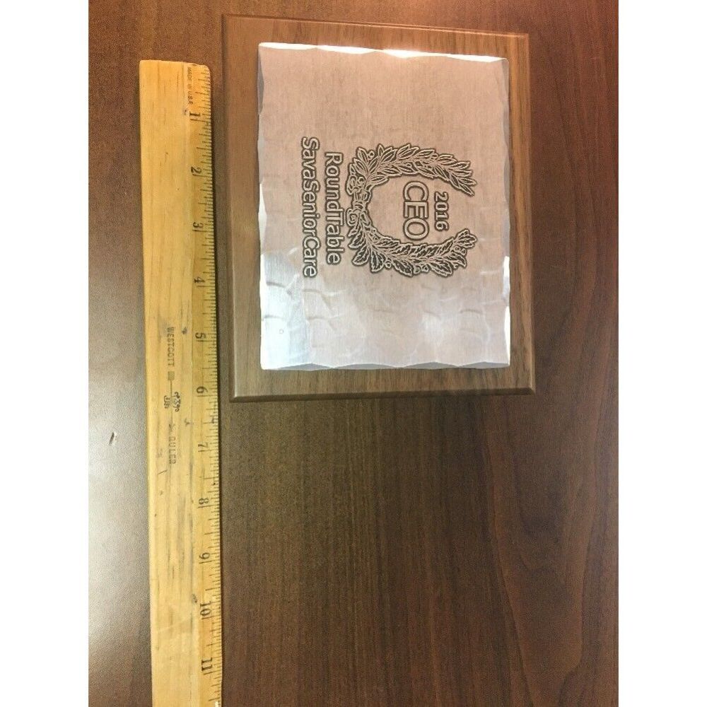 New NIB WENDELL AUGUST Wooden Box With FORGE Aluminum Top - Picture 6 of 7